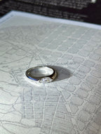 Northern Light Marquise Signet Ring