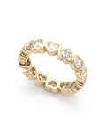 Esmé Heart Bezel Eternity Band