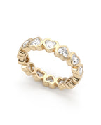 Esmé Heart Bezel Eternity Band