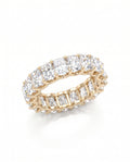 Crushed Ice Radiant Eternity Band