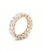 Crushed Ice Radiant Eternity Band