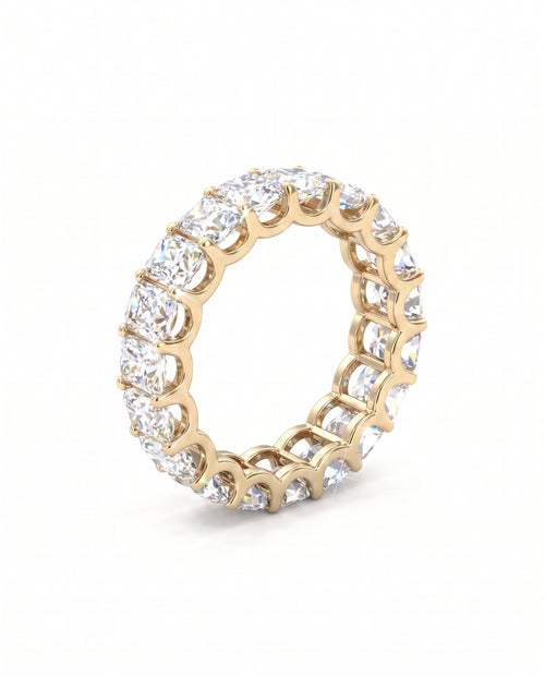 Crushed Ice Radiant Eternity Band