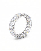 Crushed Ice Radiant Eternity Band