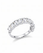 Isla Rose Cut Oval Eternity Band