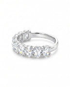 Isla Rose Cut Oval Eternity Band