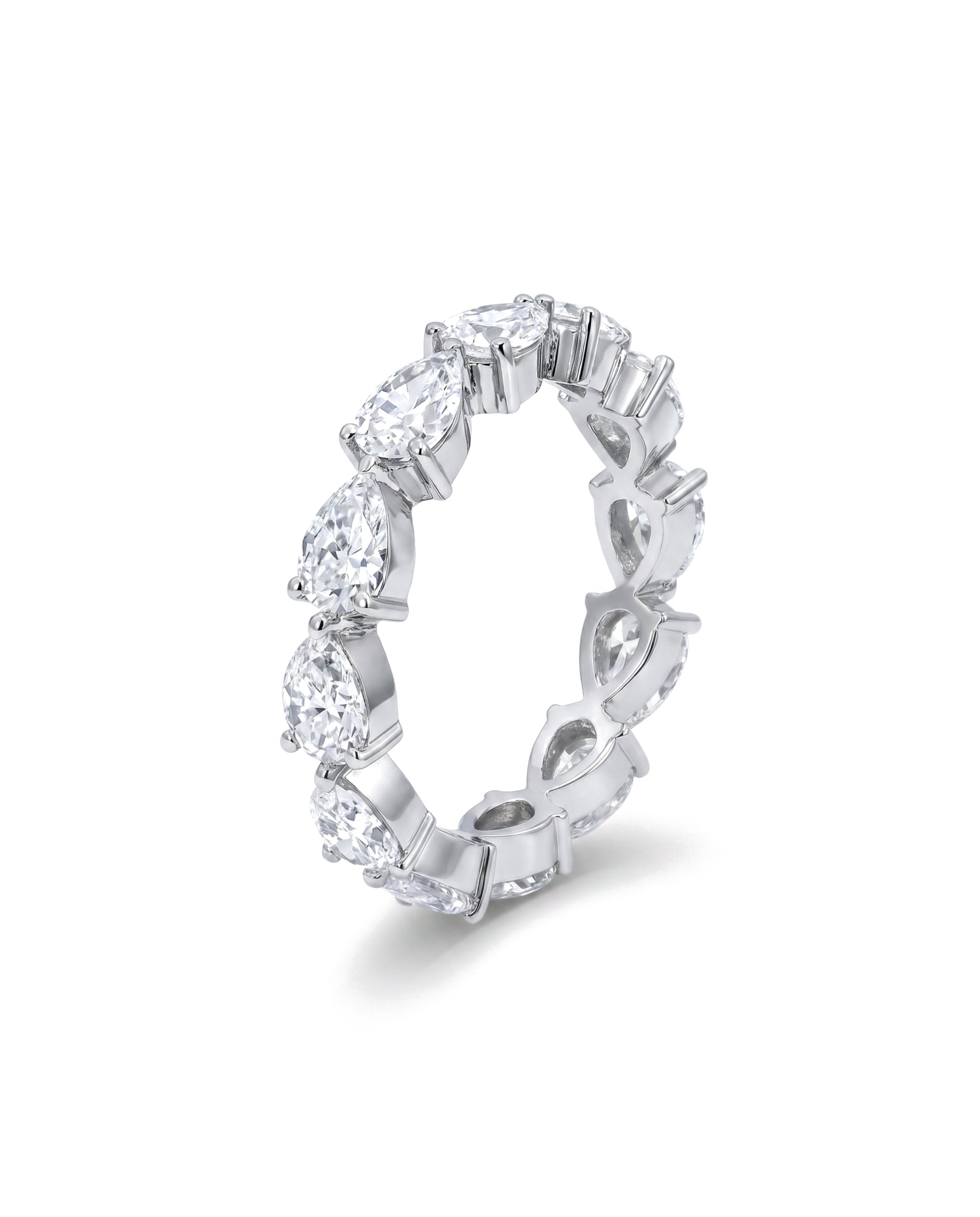 Sierra East West Pear Eternity Band