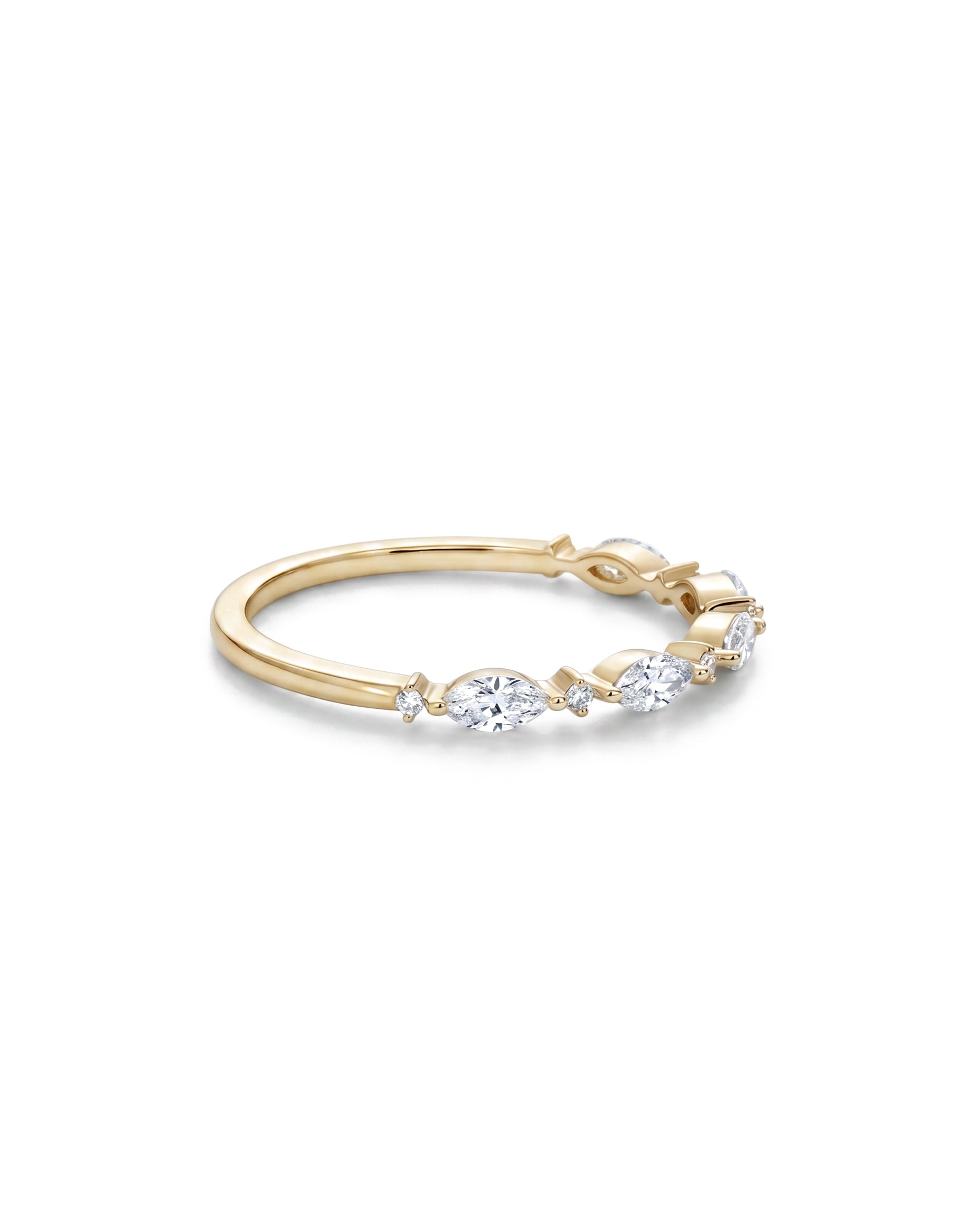 Eloise Marquise Link Eternity Band
