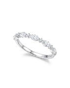 Eloise Marquise Link Eternity Band