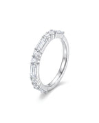 Remi Round & Baguette Eternity Band